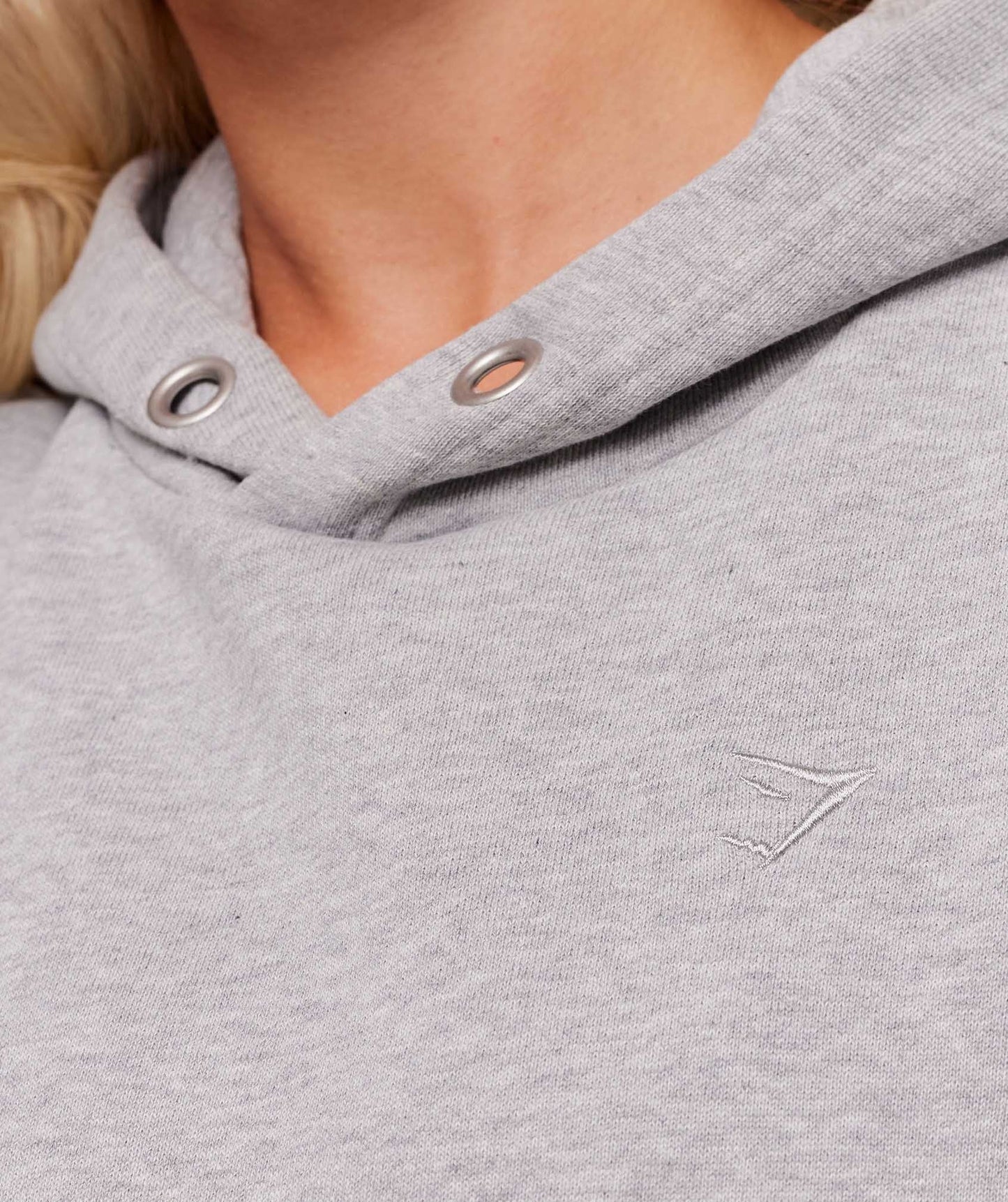 Gymshark Rest Day Sweats 2.0 Oversized Hoodie - Light Grey Core Marl