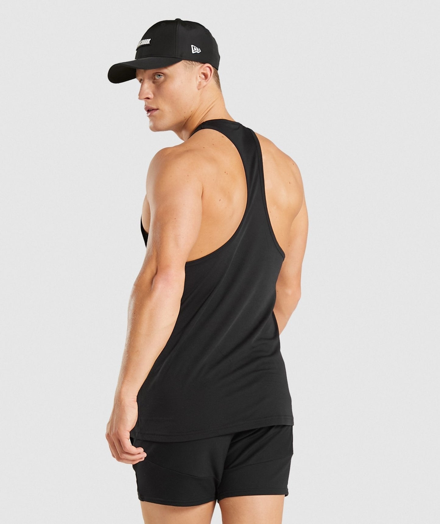 Gymshark Chalk Stringer - Black
