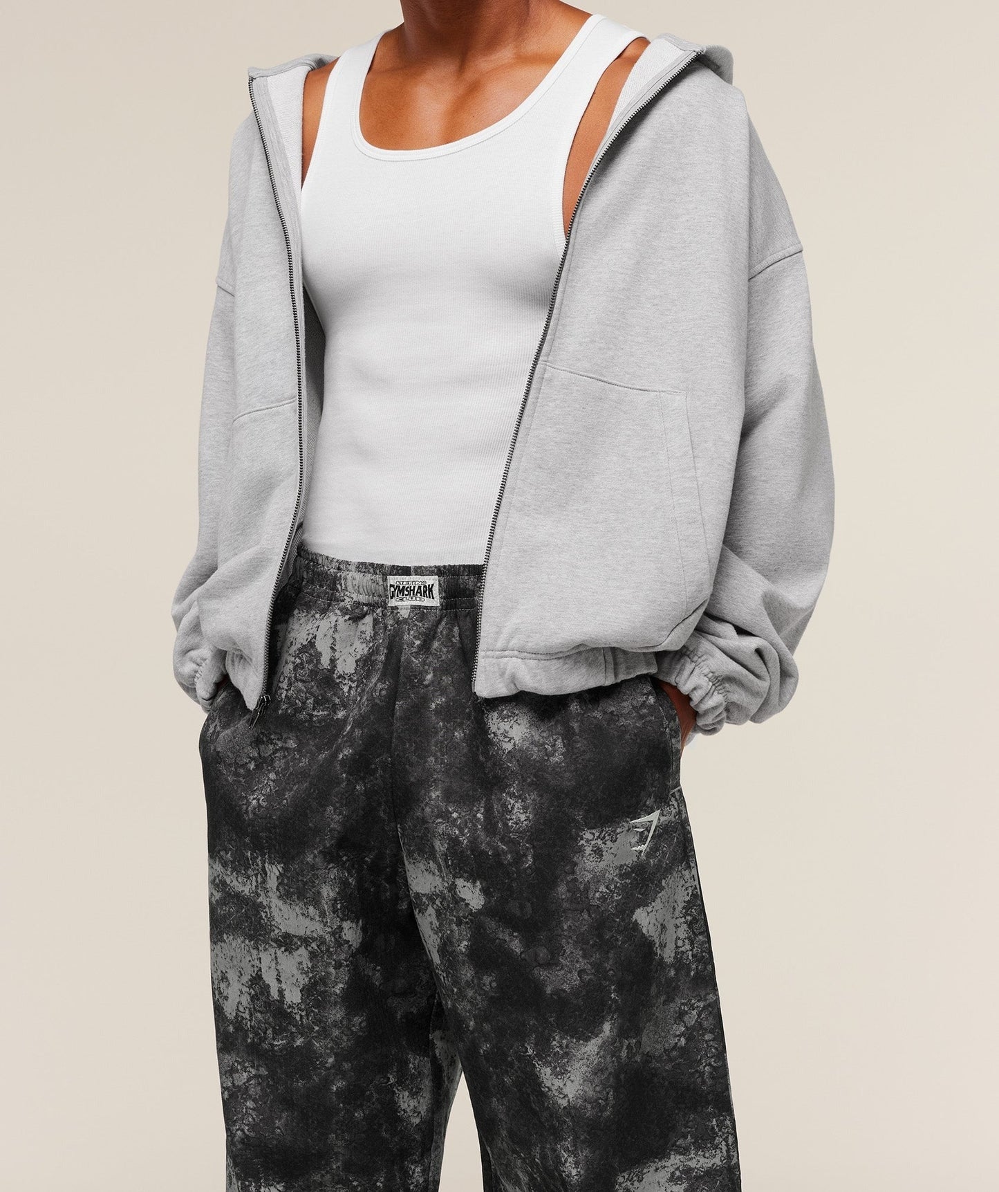 Gymshark Straight Leg Pumper Pants - Smokey Grey