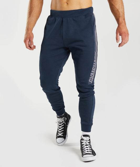 Gymshark Bold React Joggers - Navy