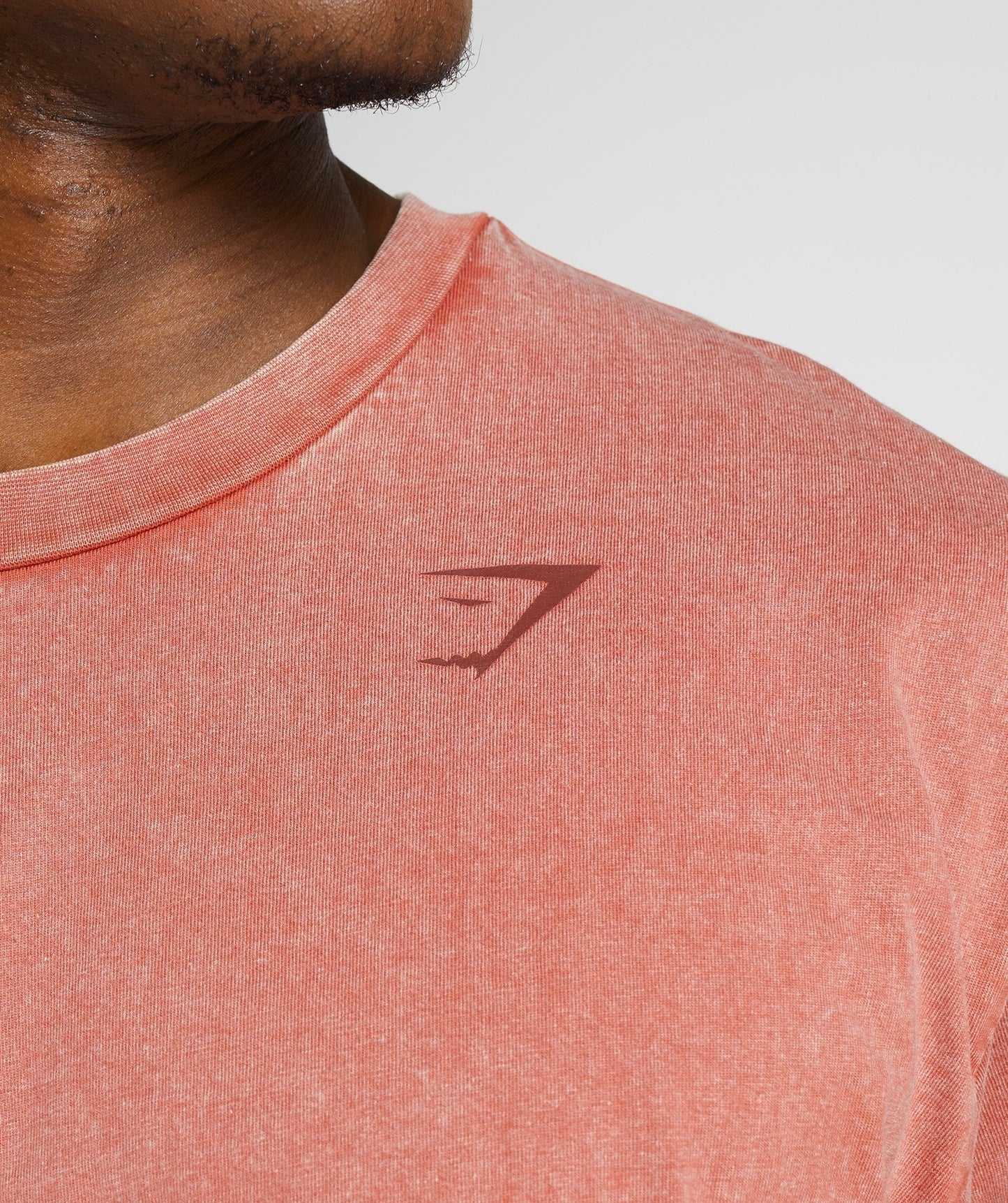Gymshark Power Washed T-Shirt - Rose Brown