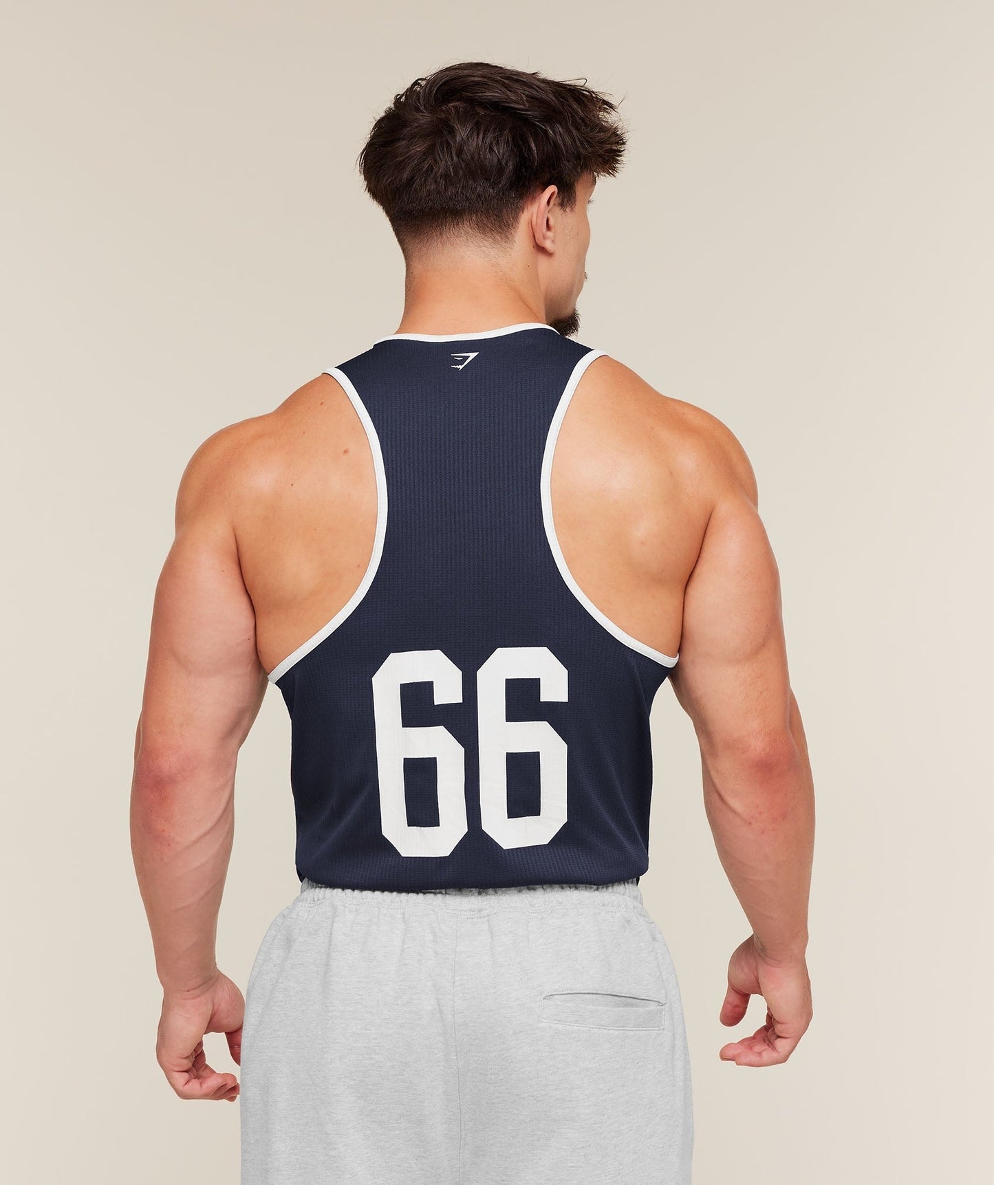 Gymshark Collegiate Tech Tank - Heavy Blue