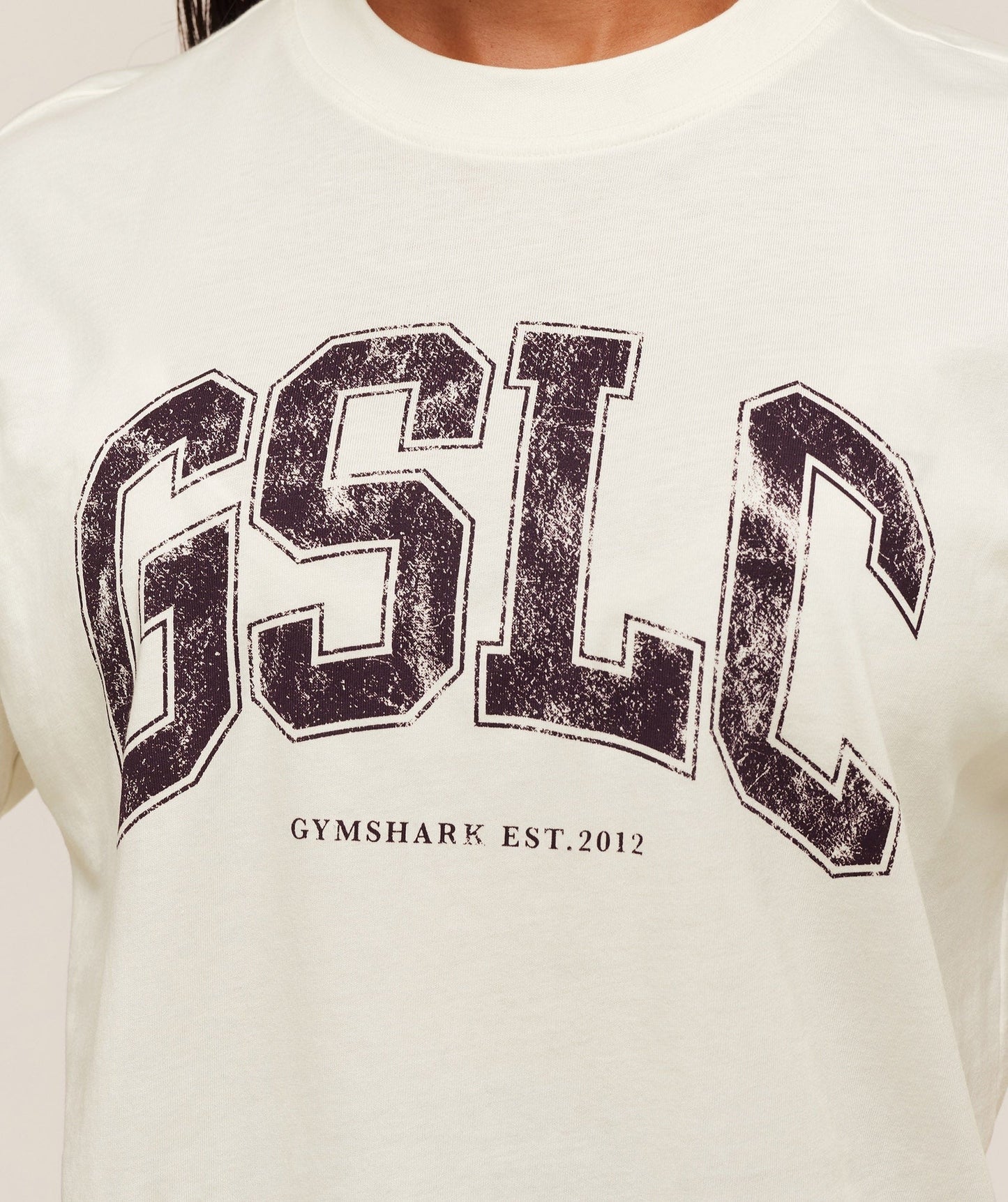 Gymshark GSLC Lifting Club Short Sleeve T-Shirt - Soft White