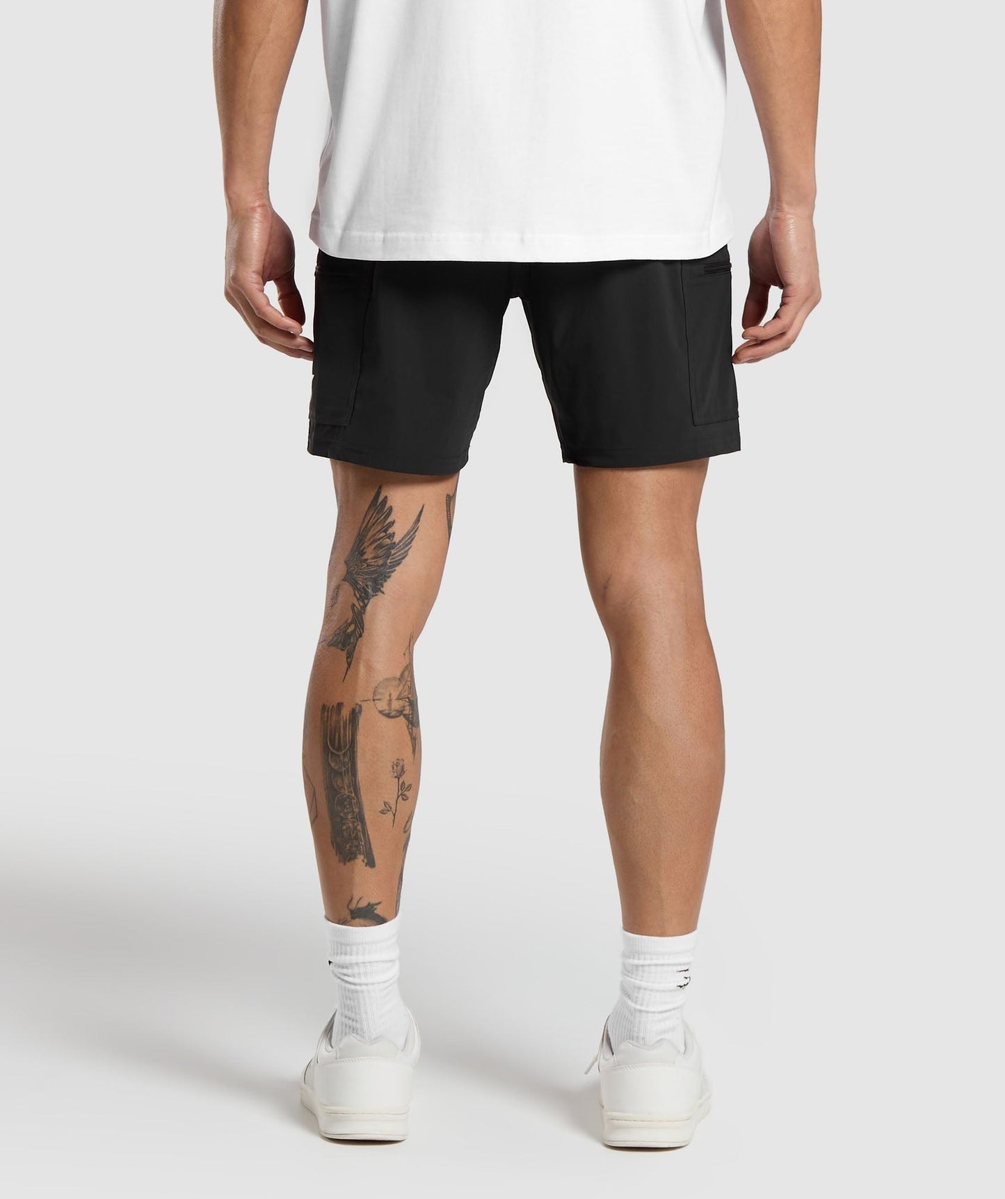 Gymshark Rest Day 6" Cargo Shorts - Black