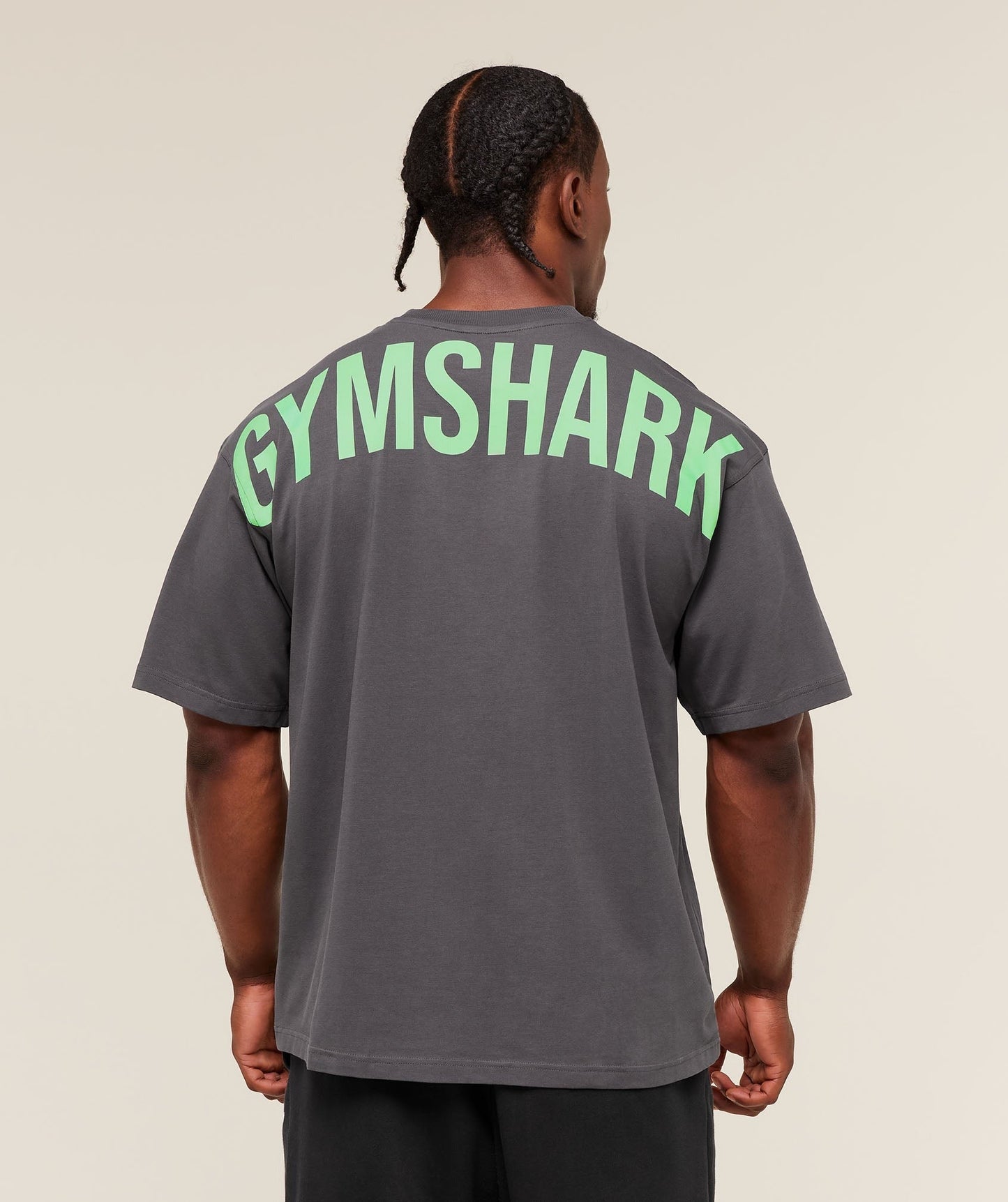 Gymshark Power T-Shirt - Grey