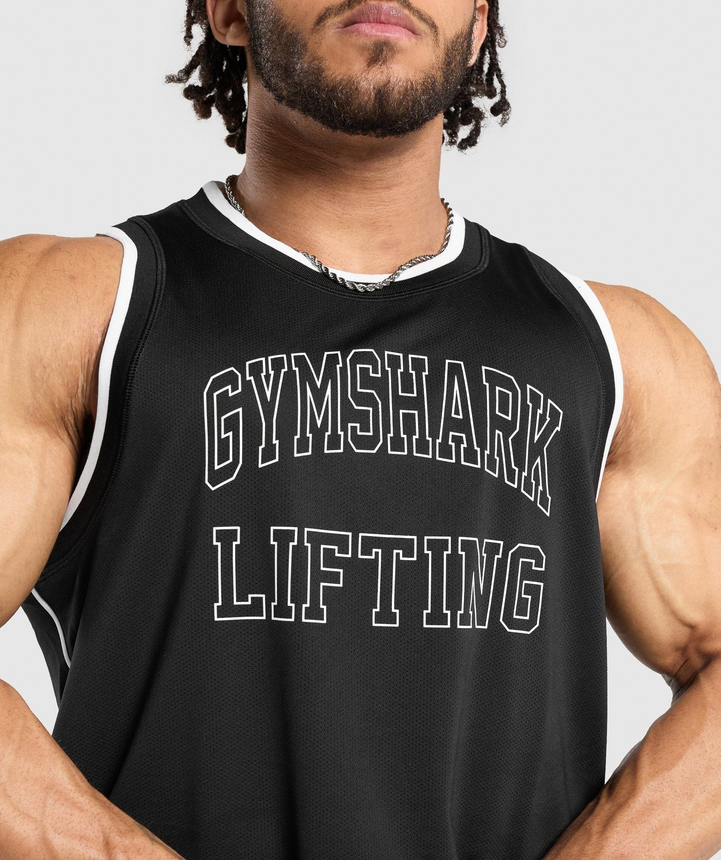 Gymshark Mesh Tank - Black