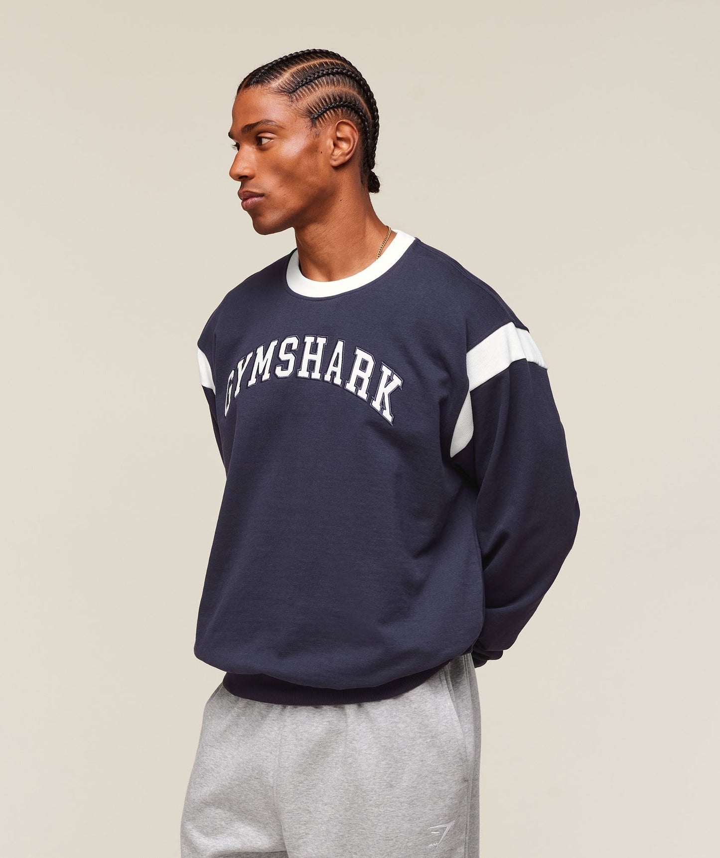 Gymshark GSLC Crew - Heavy Blue