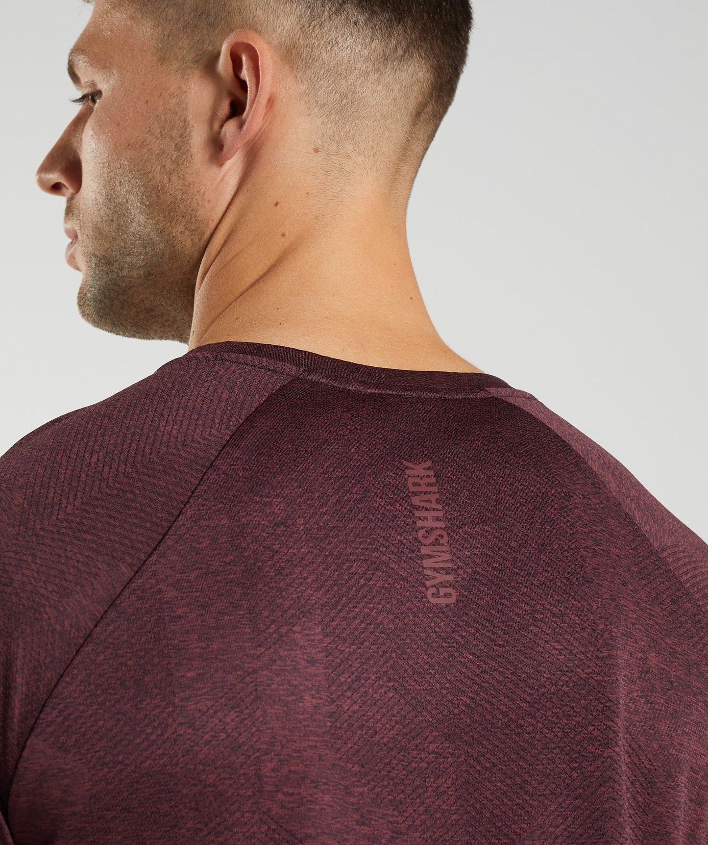 Gymshark Apex Long Sleeve T-Shirt - Cherry Brown