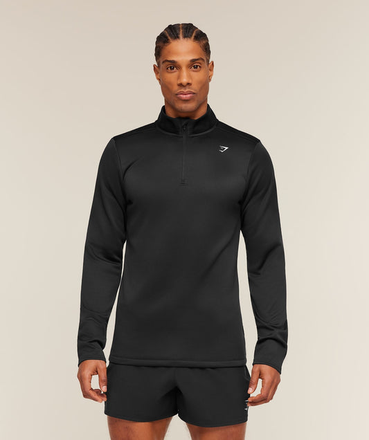Gymshark Training 1/4 Zip - Black