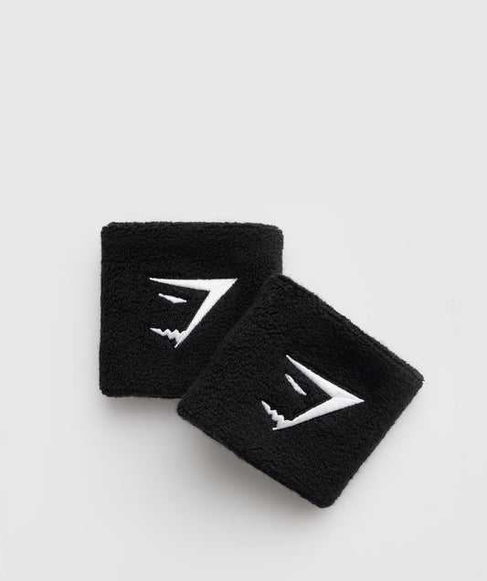 Gymshark Sharkhead Sweat Bands - Black