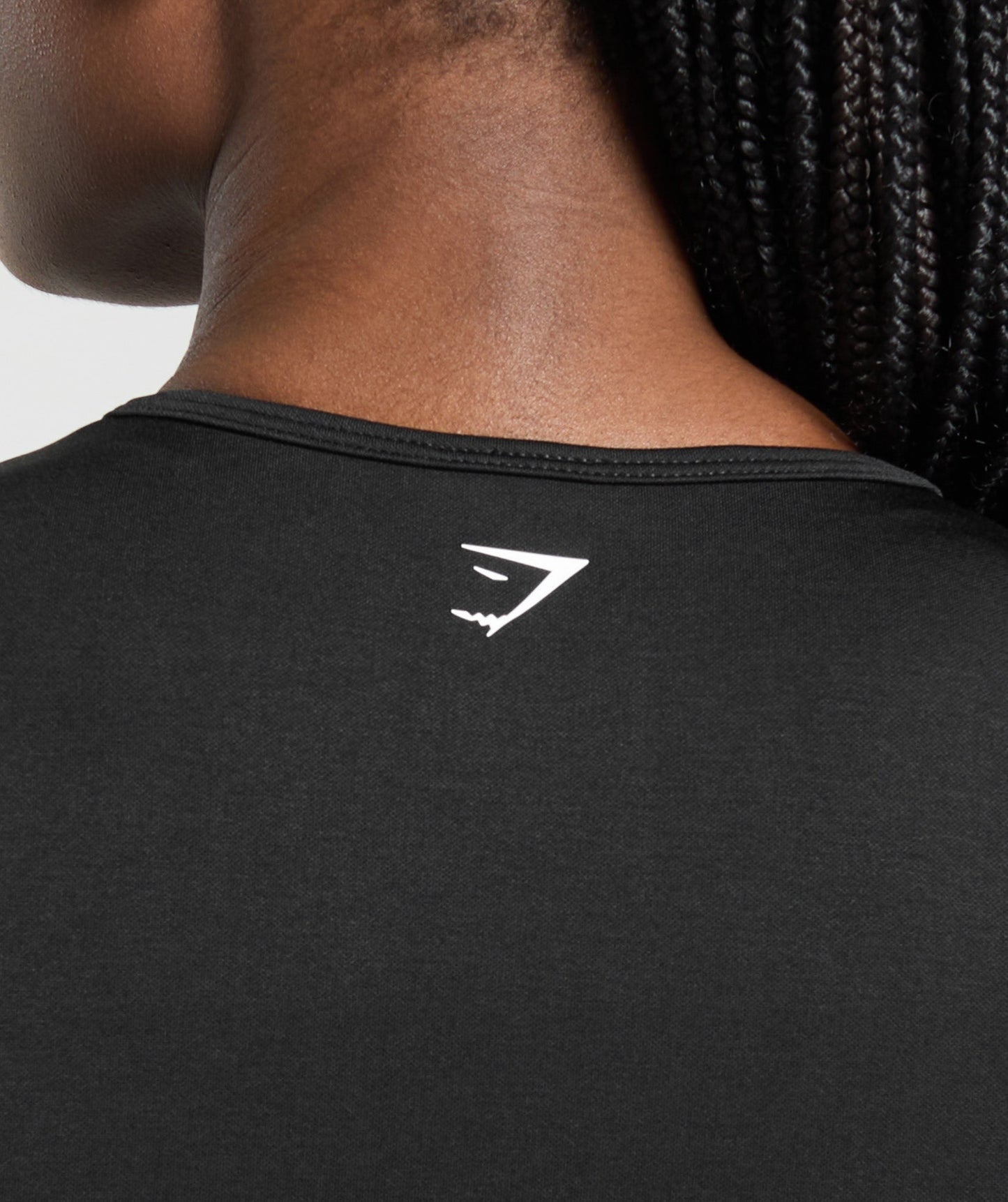 Gymshark Lift Seamless Zip Up Jacket - Black/Black Marl