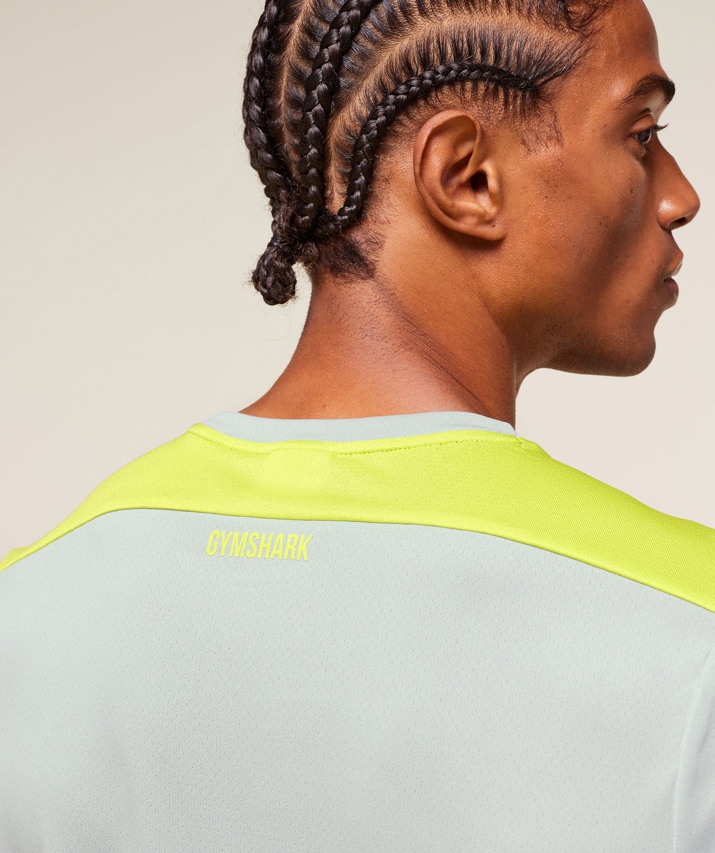 Gymshark Arrival Block T-Shirt - Light Grey