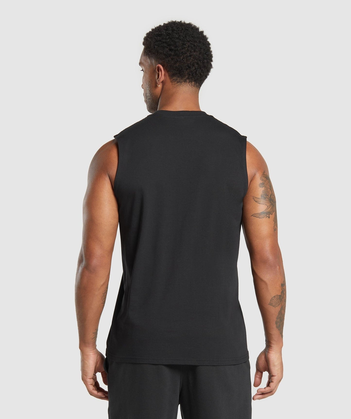 Gymshark Everyday Tank 2 Pack - Black/Light Grey Core Marl