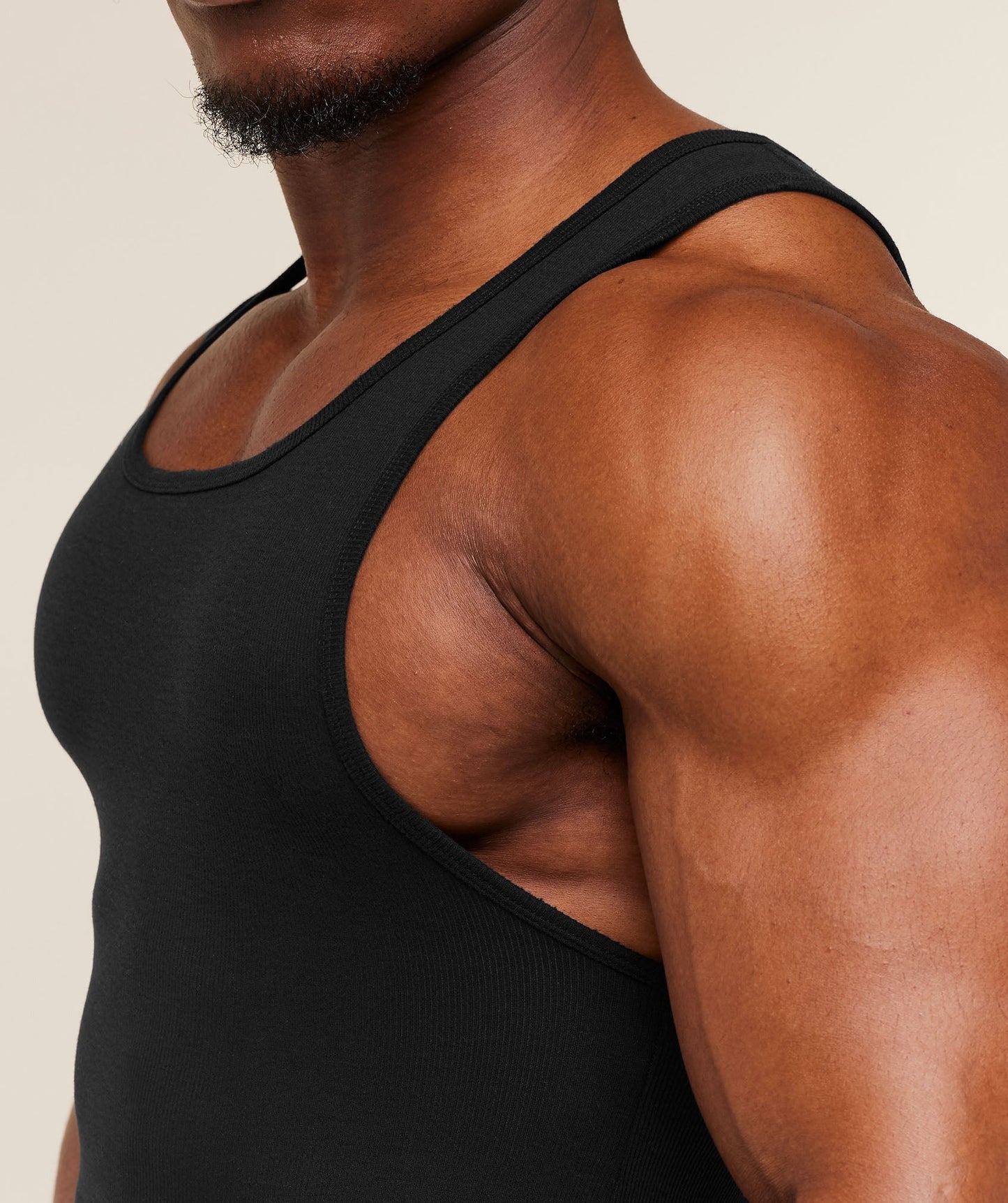 Gymshark x CBUM Ribbed Tank - Black
