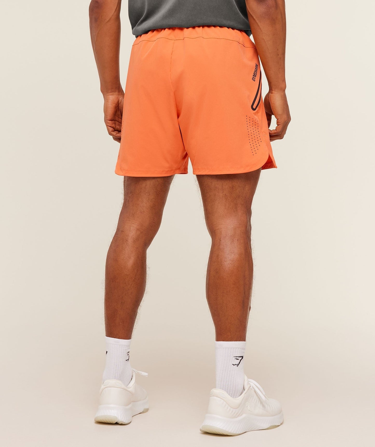Gymshark Sport Hybrid 6" Shorts - Dayglow Peach