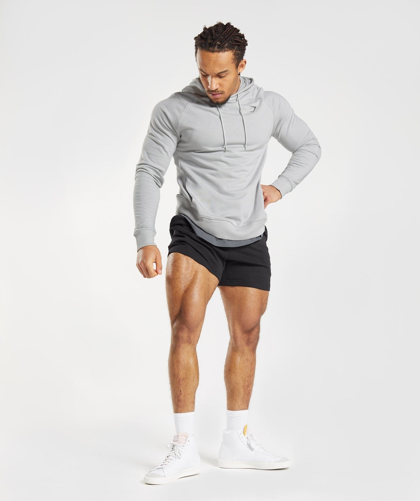 Gymshark Bold Hoodie - Light Grey