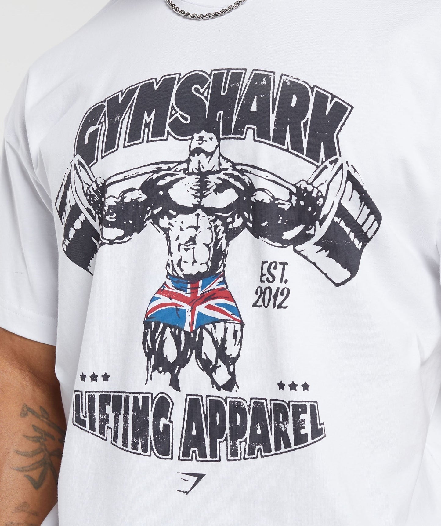 Gymshark Lifting Apparel T-Shirt - White