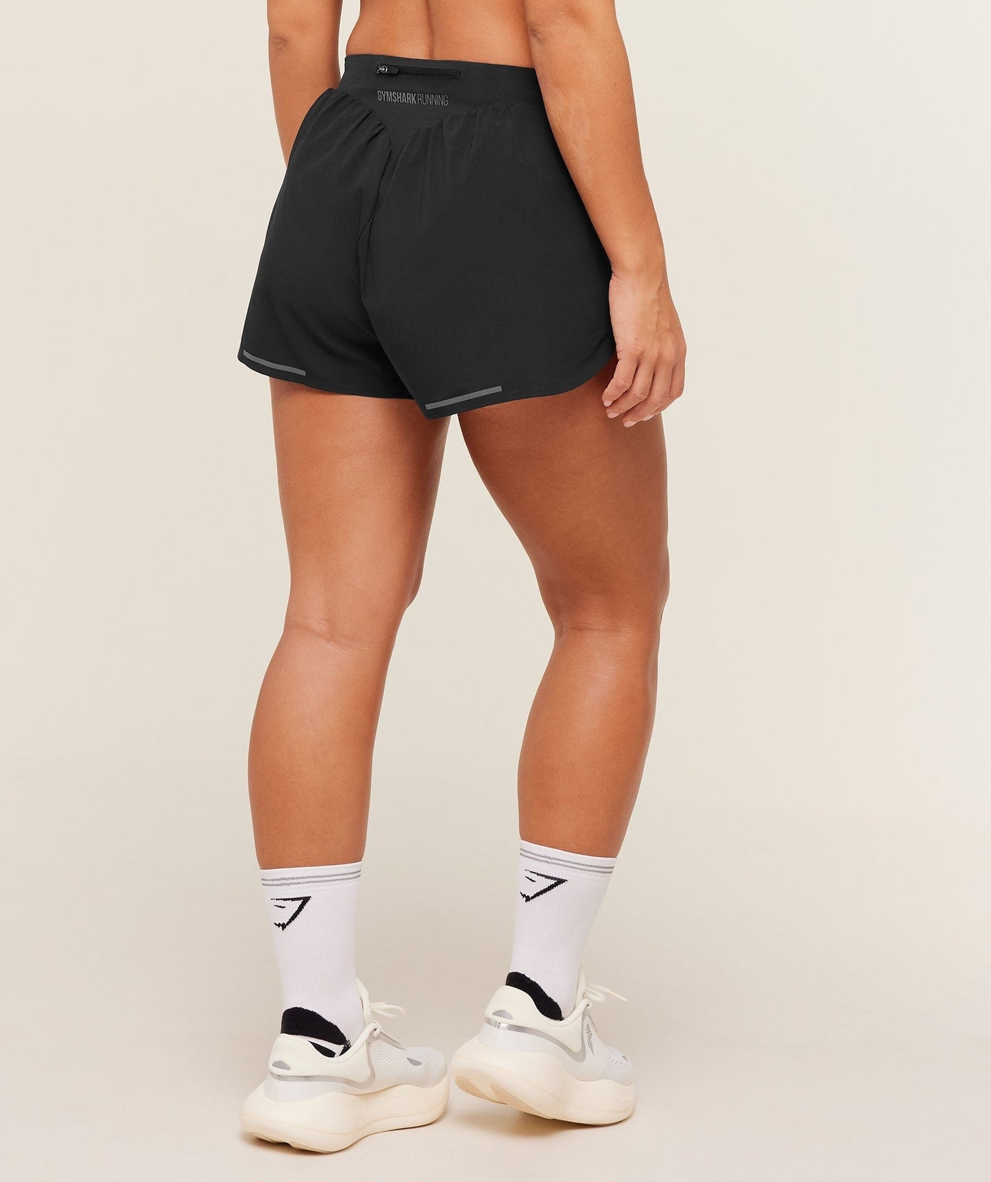 Gymshark Running Elite 4" Loose Fit Shorts - Black