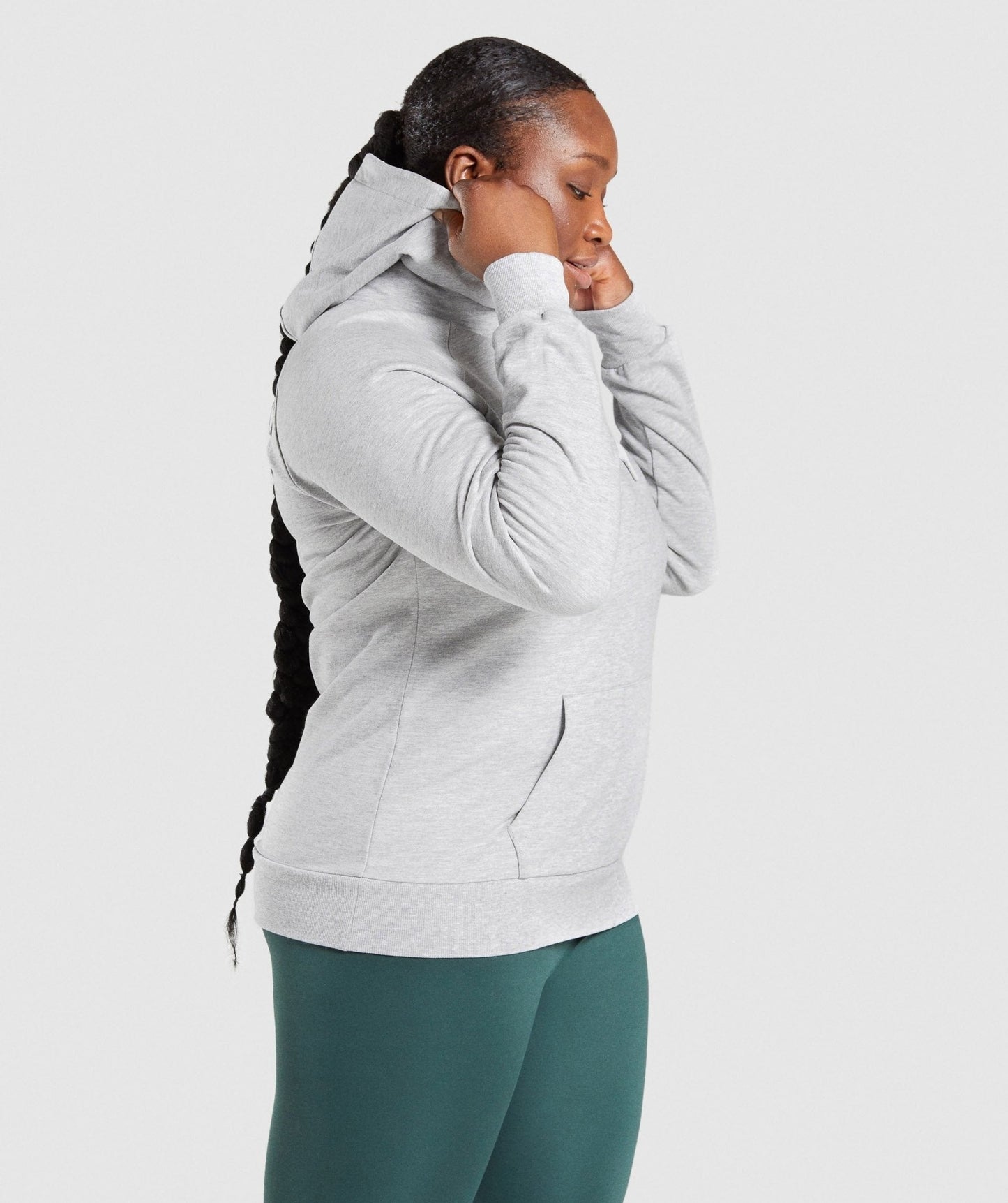 Gymshark Training Hoodie - Light Grey Marl