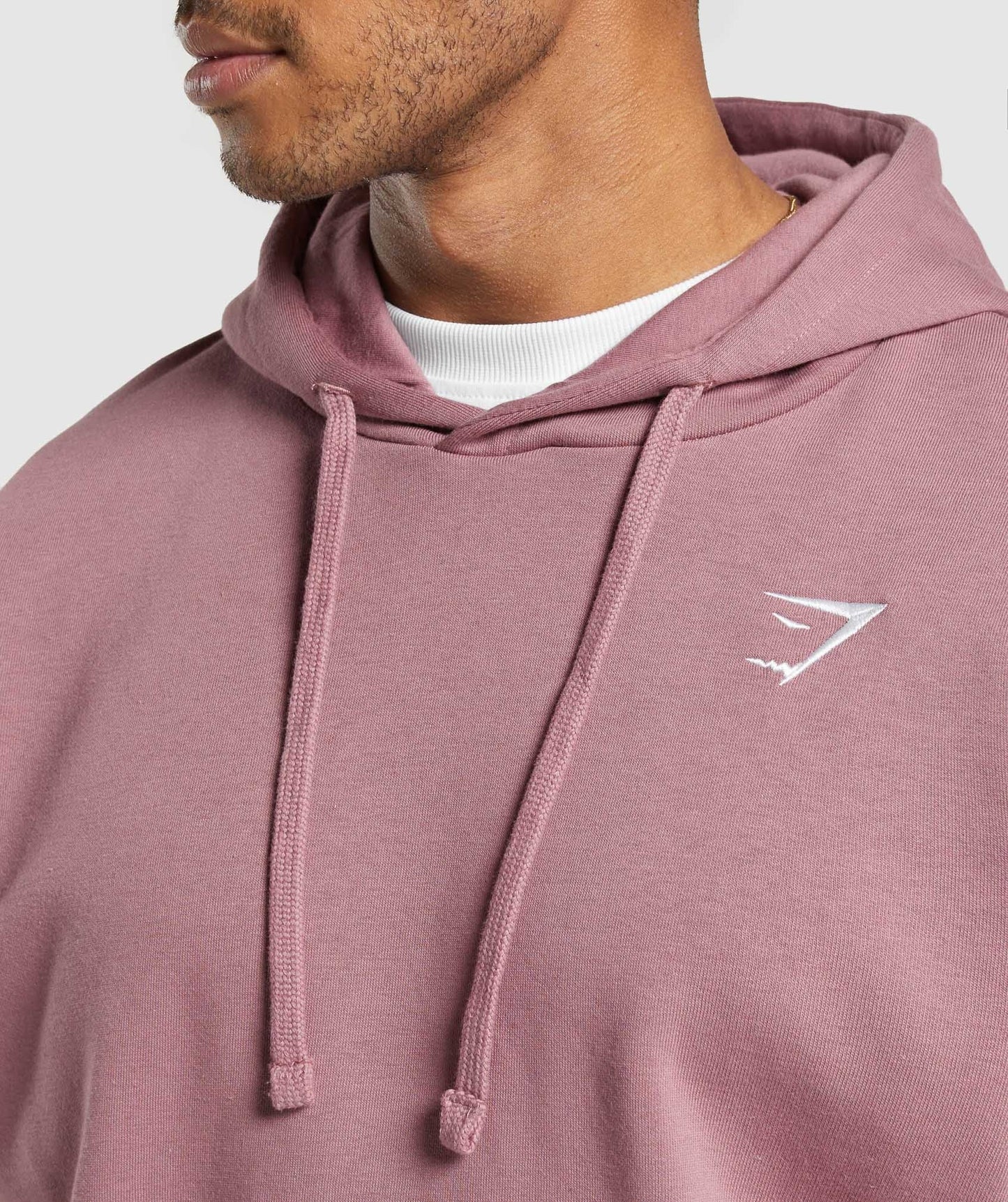 Gymshark Crest Oversized Hoodie - Calm Pink