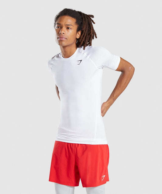 Gymshark Element Baselayer T-Shirt - White