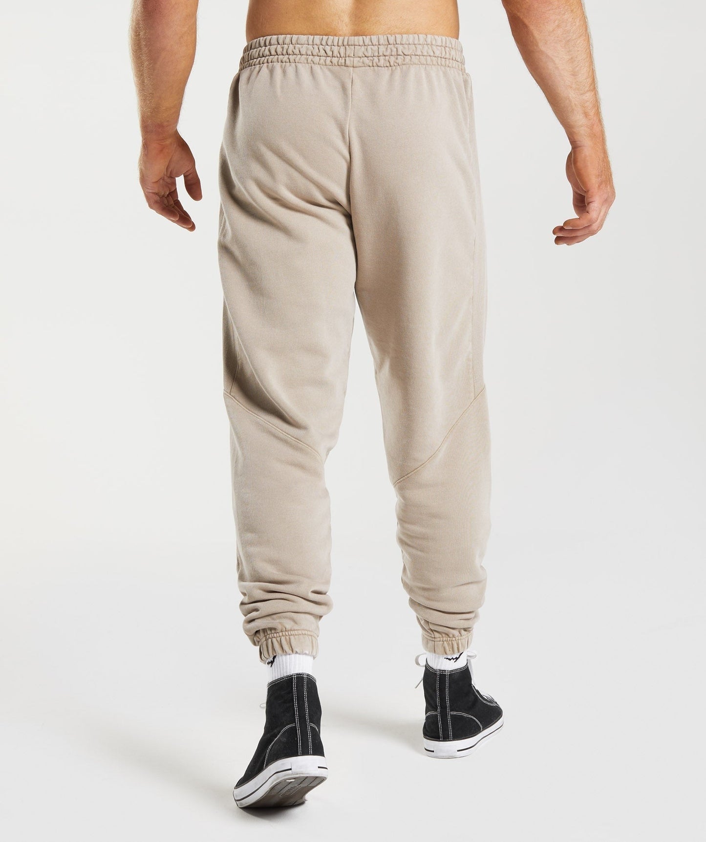 Gymshark Power Washed Joggers - Cement Brown