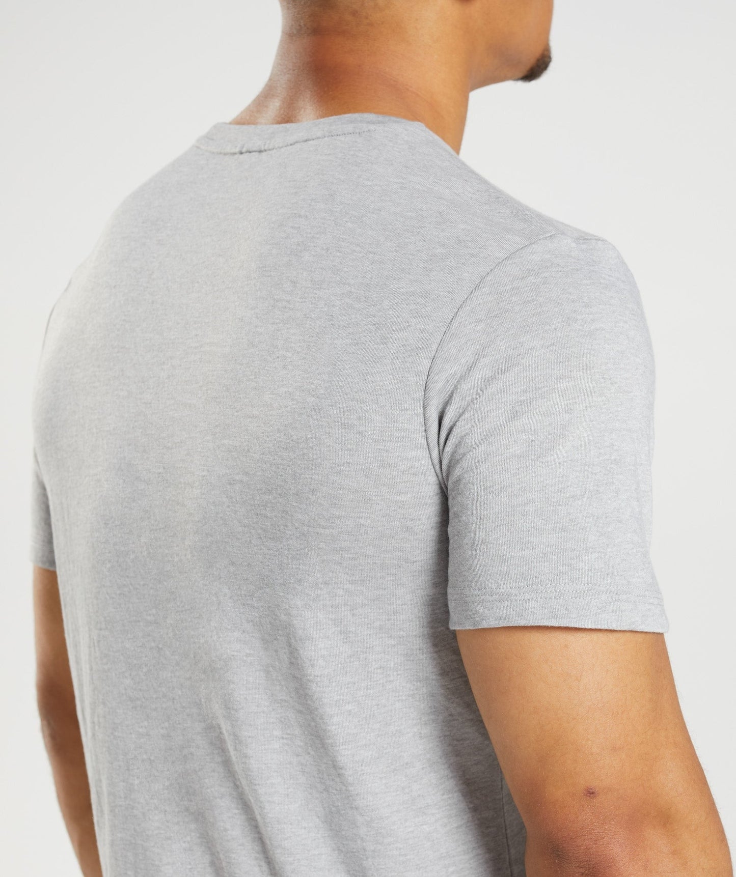Gymshark Legacy T-Shirt - Light Grey Core Marl