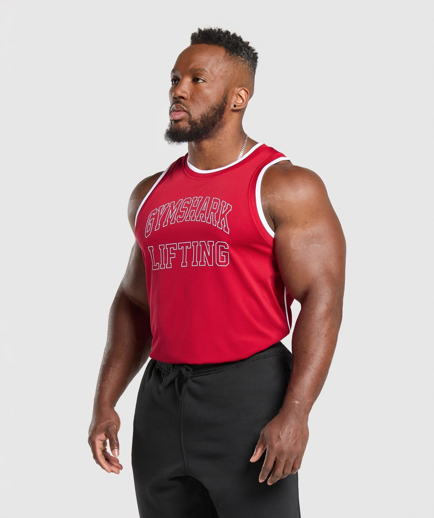 Gymshark Mesh Tank - Conditioning Red