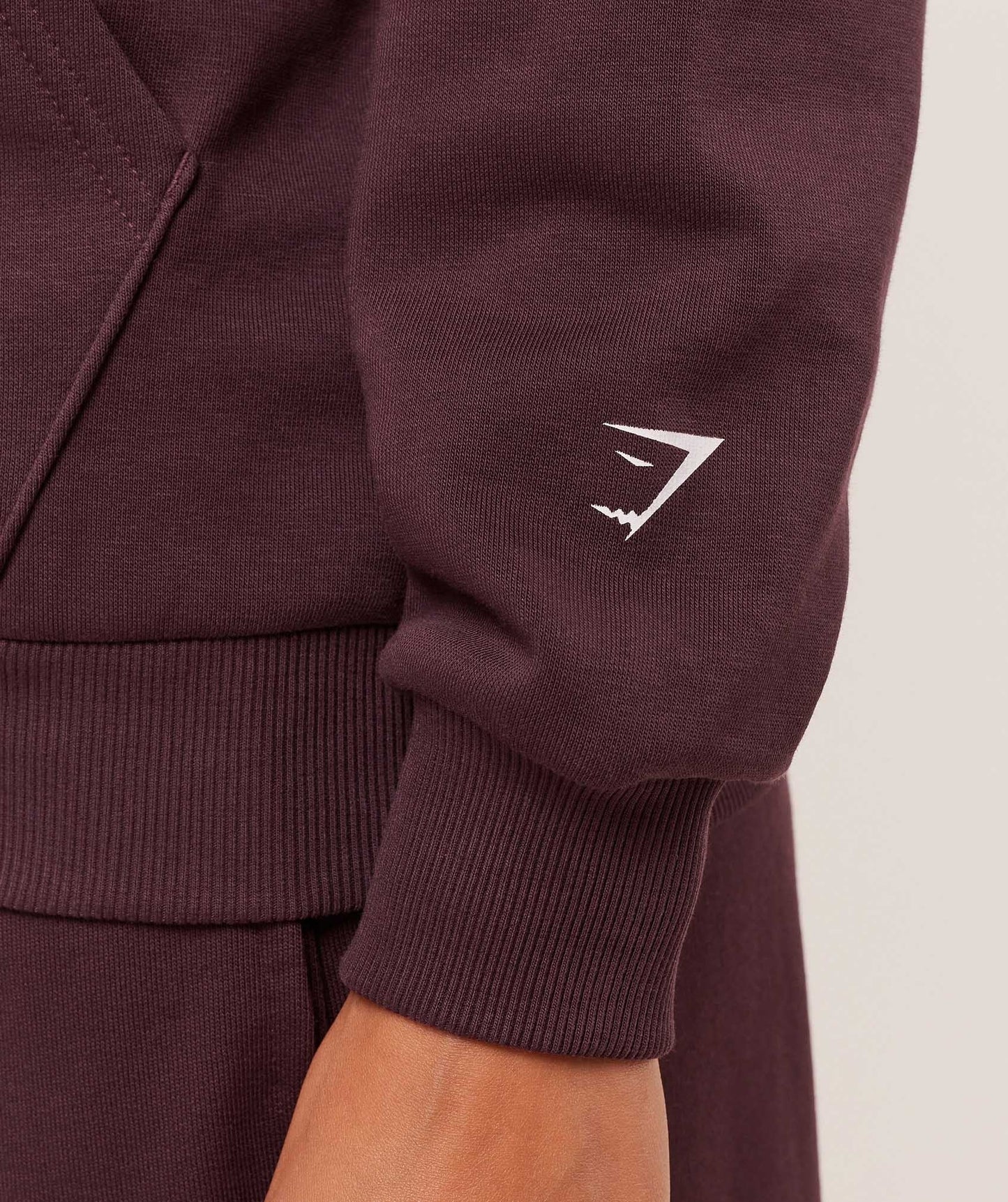 Gymshark GSLC Graphic Zip Up Hoodie - Cherry Purple