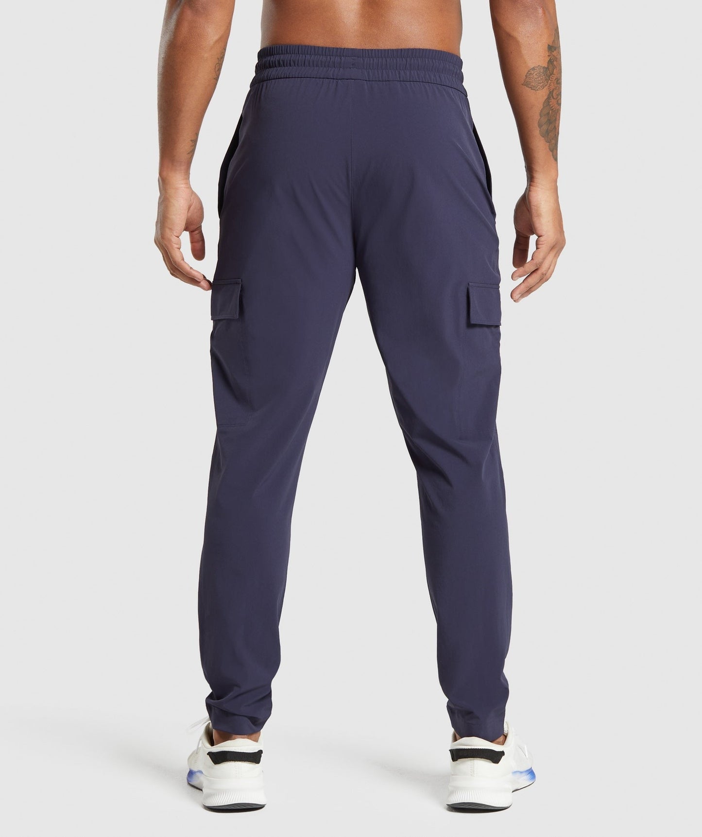 Gymshark Stretch Woven Cargo Pants - Heavy Blue