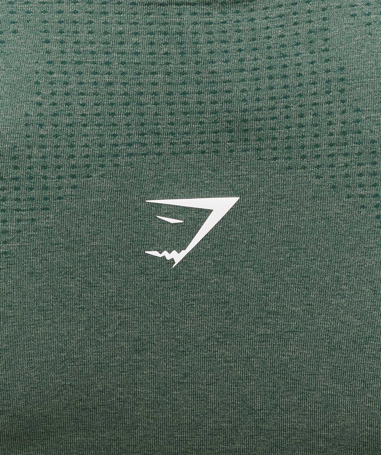 Gymshark Vital Scoop Neck Top - Obsidian Green Marl