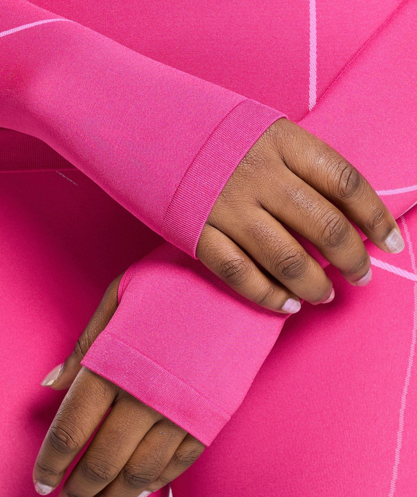 Gymshark Apex Seamless 1/4 Zip Pullover - Valley Pink/Sour Pink