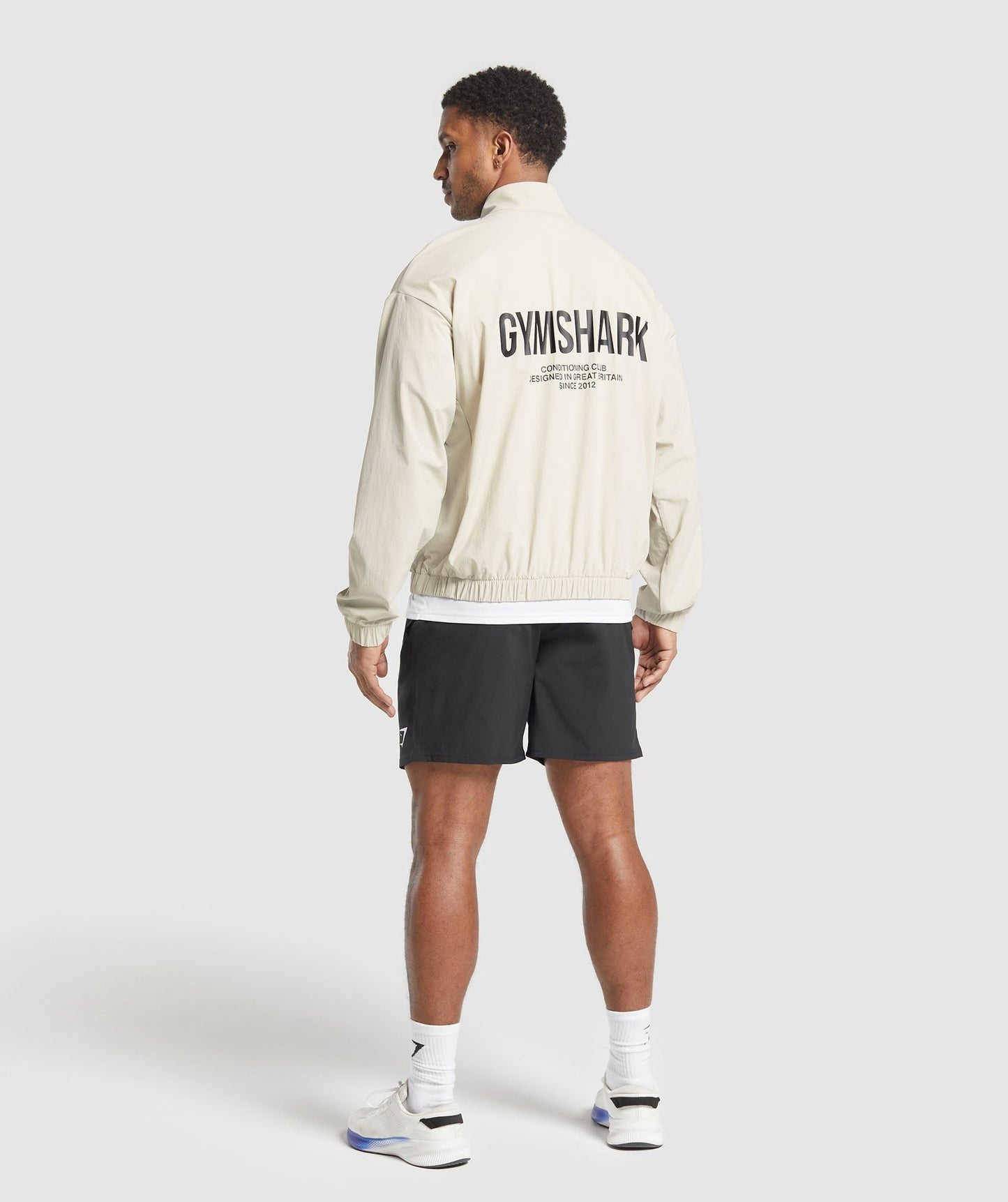 Gymshark Conditioning Club Track Jacket - Pebble Grey