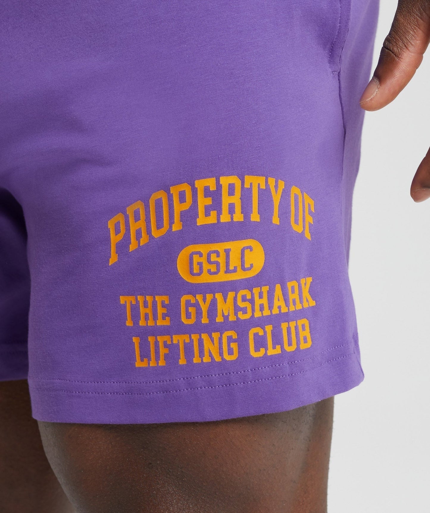 Gymshark Lightweight Jersey Shorts - Stellar Purple