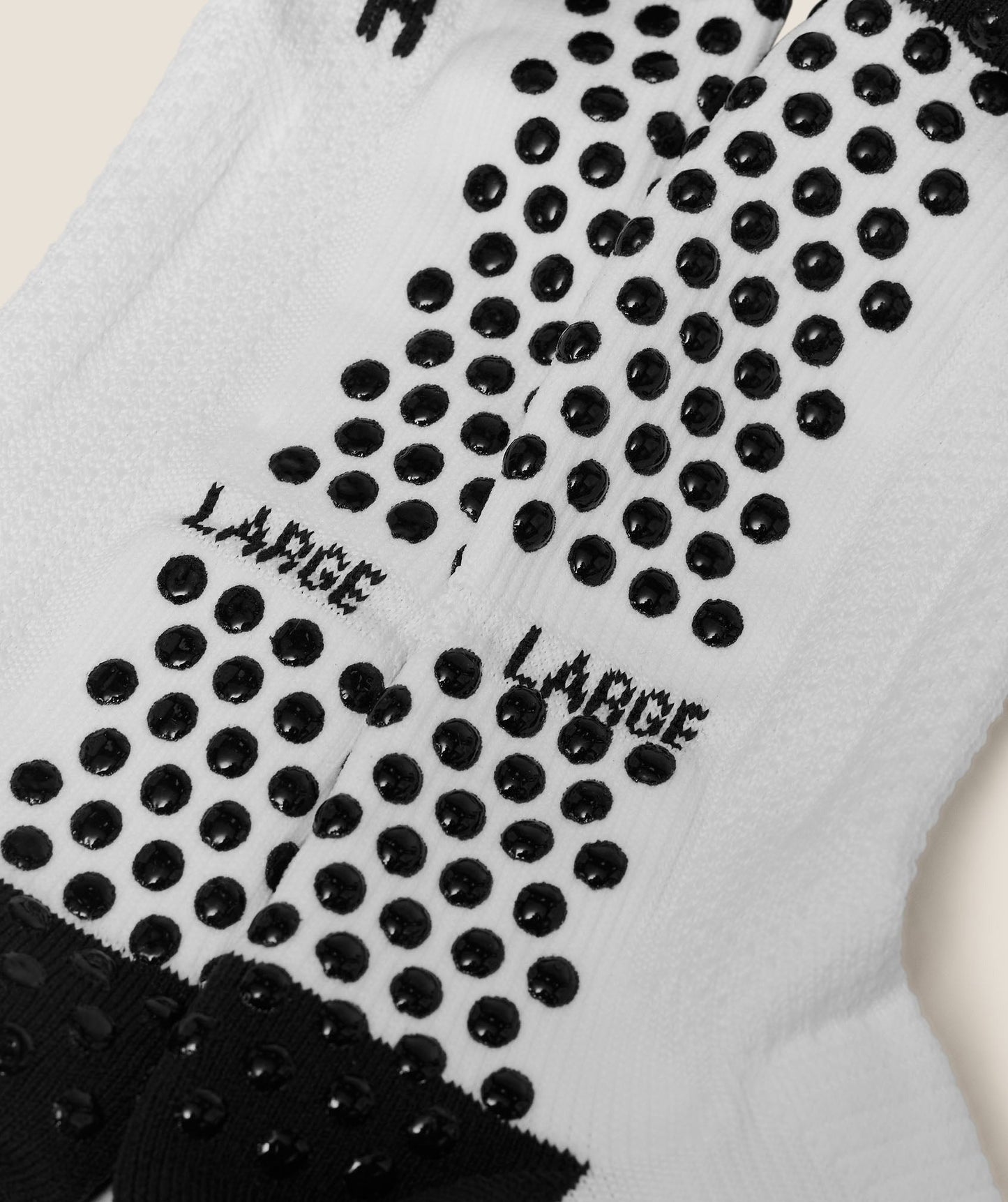 Gymshark Hybrid Training Grip Socks Single - White/Black