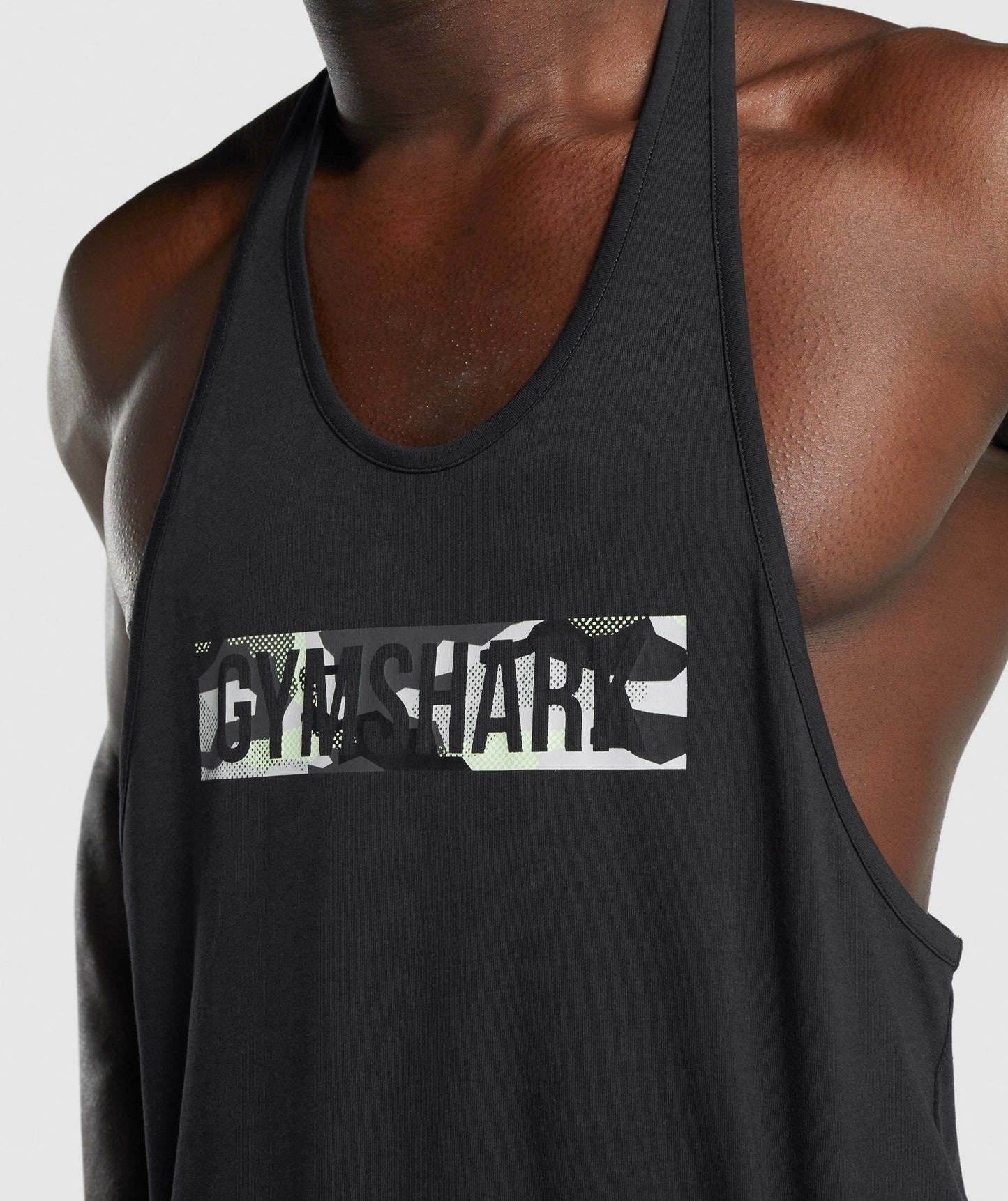 Gymshark Block Infill Stringer - Black