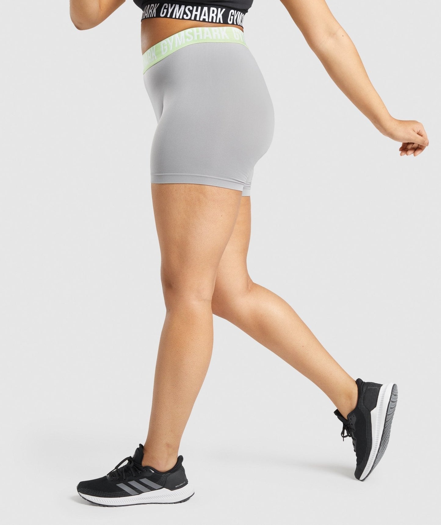 Gymshark Fit Seamless Shorts - Smokey Grey