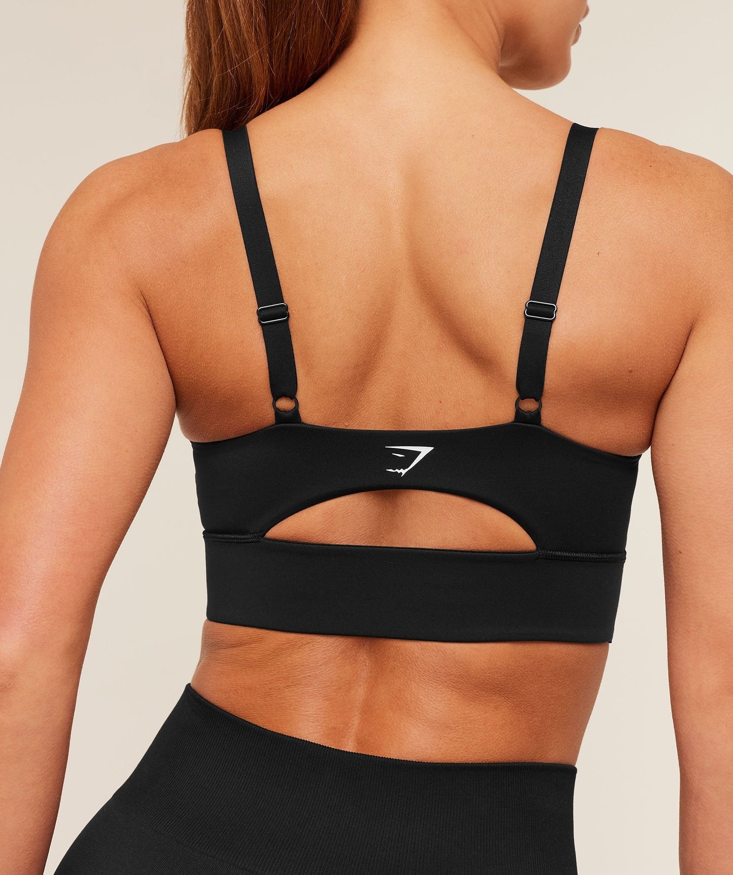 Gymshark Twist Front Sports Bra - Black