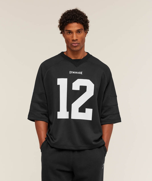 Gymshark American Football Jersey - Black