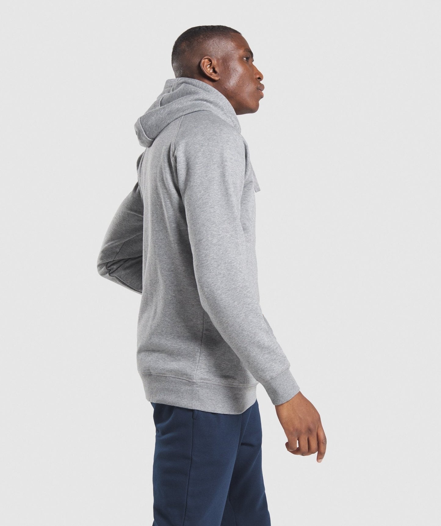 Gymshark Crest Hoodie - Charcoal Marl