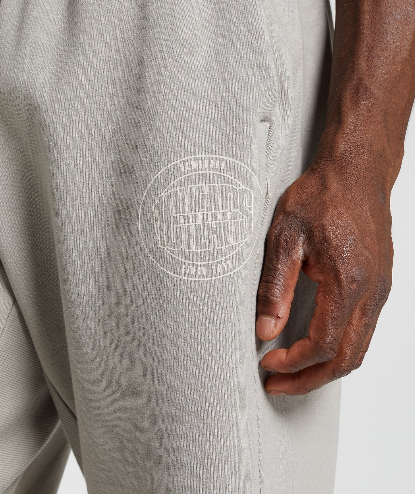 Gymshark GS10 Year Joggers - Ecru Brown