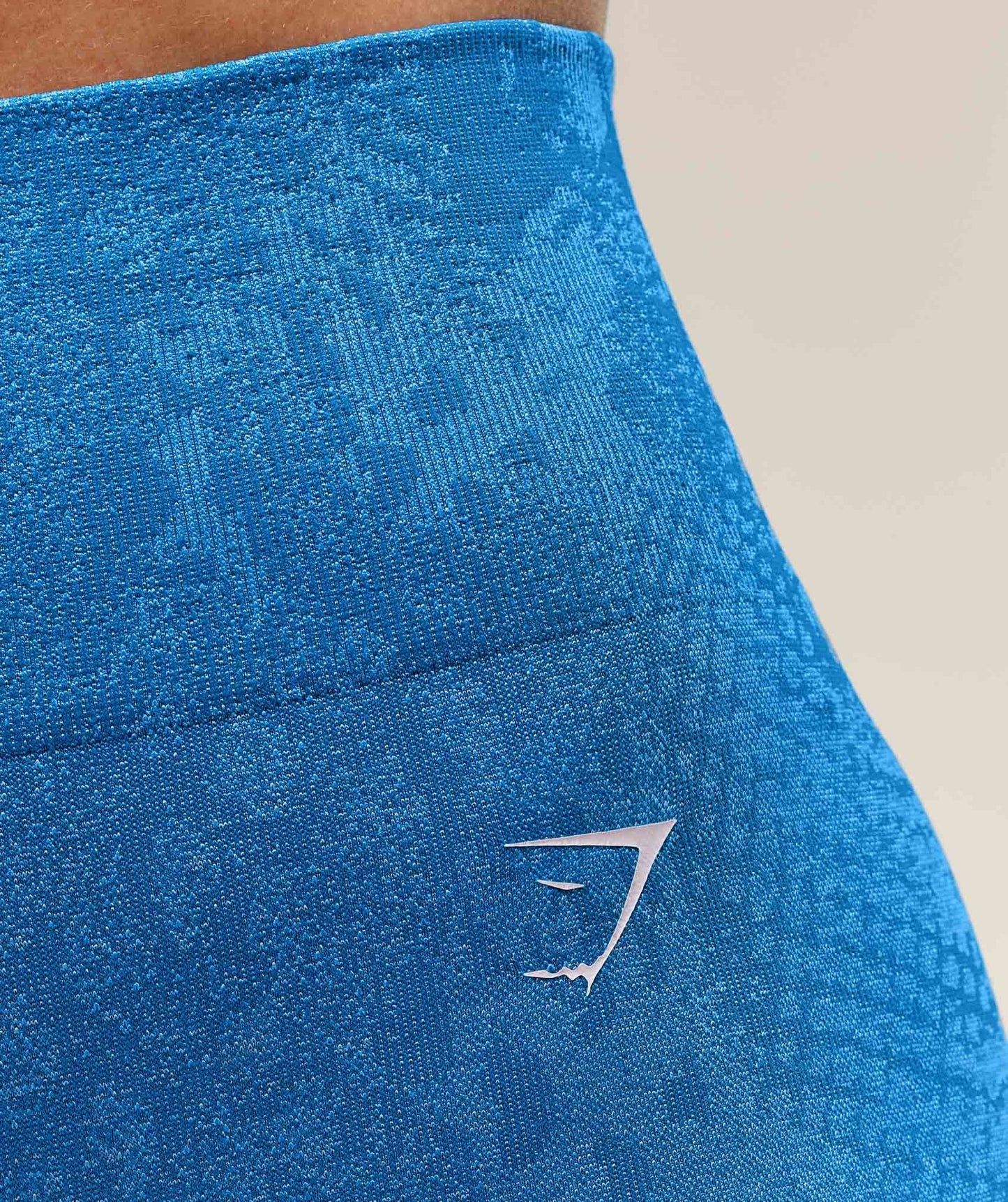 Gymshark Adapt Animal X Whitney Seamless Leggings - Barbell Blue/Gentle Blue
