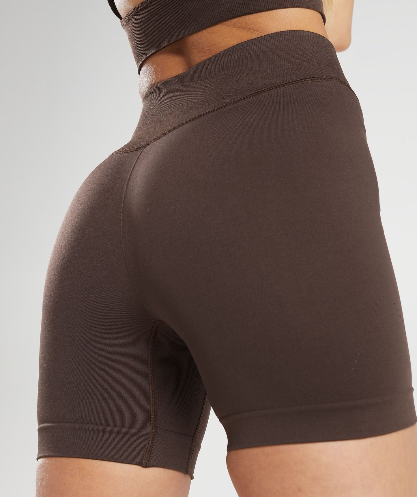 Gymshark Sweat Seamless Shorts - Shadow Brown
