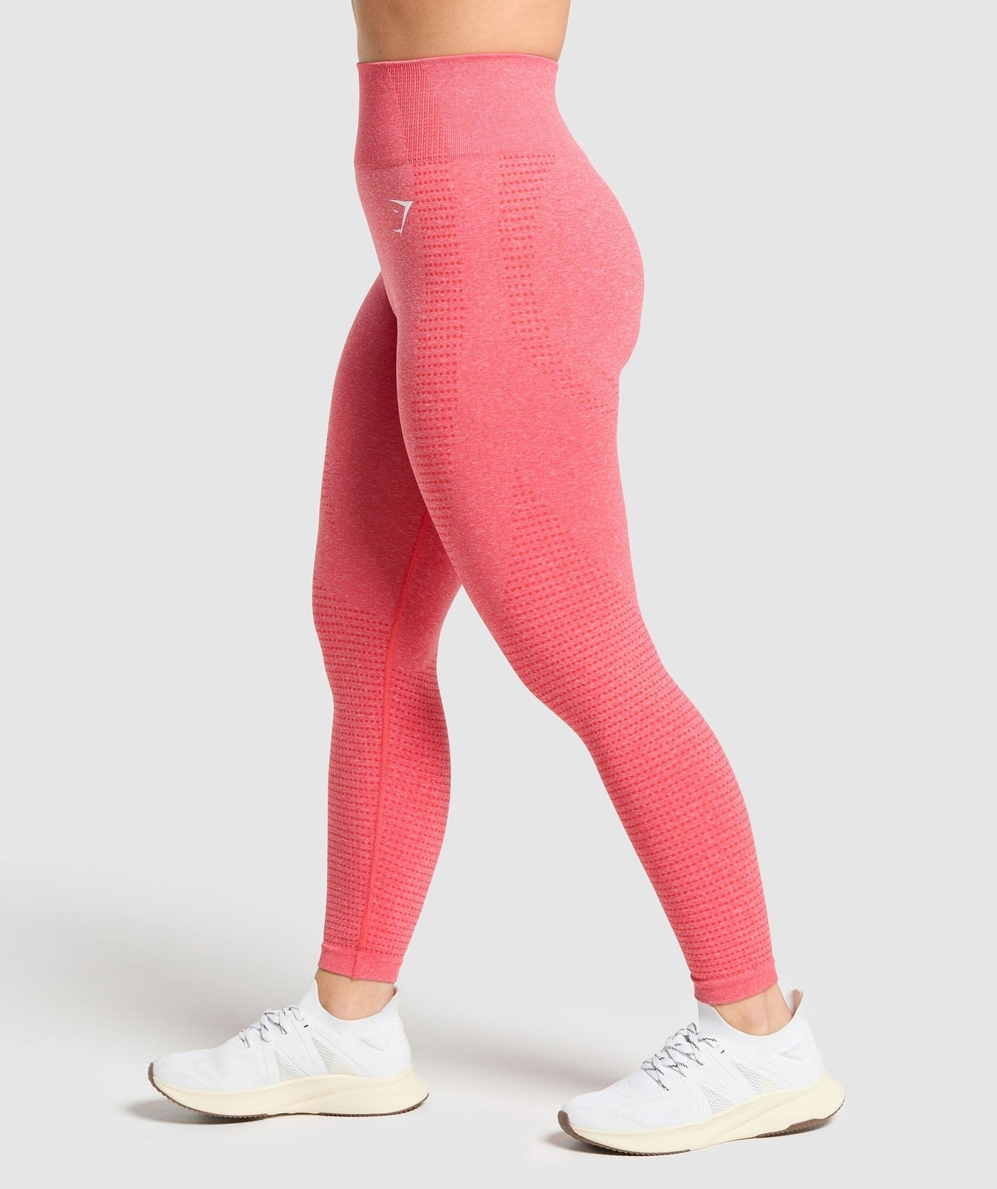Gymshark Vital Short Leggings - Coral Red Marl
