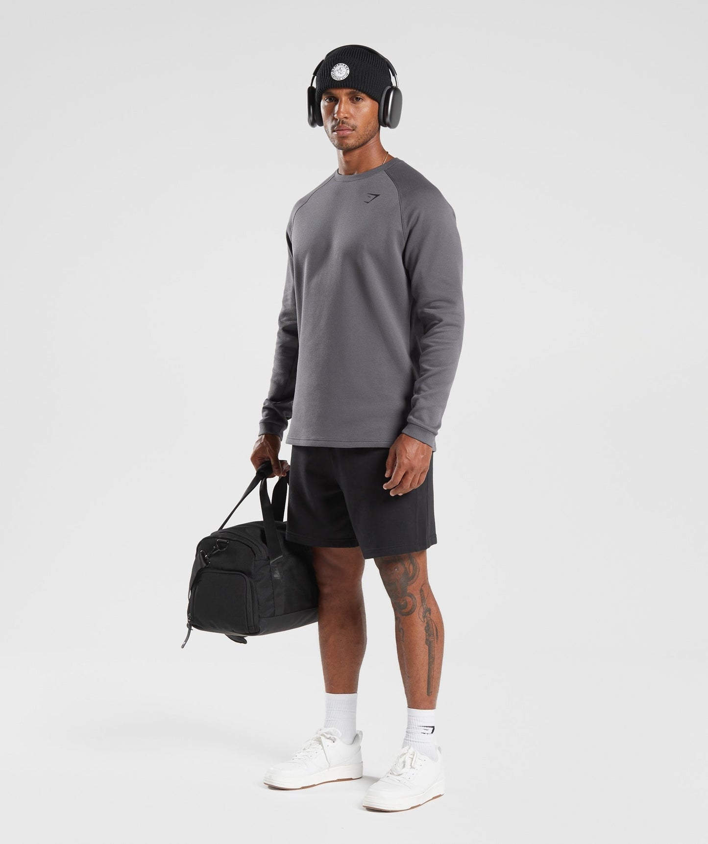 Gymshark Knit Crew - Silhouette Grey