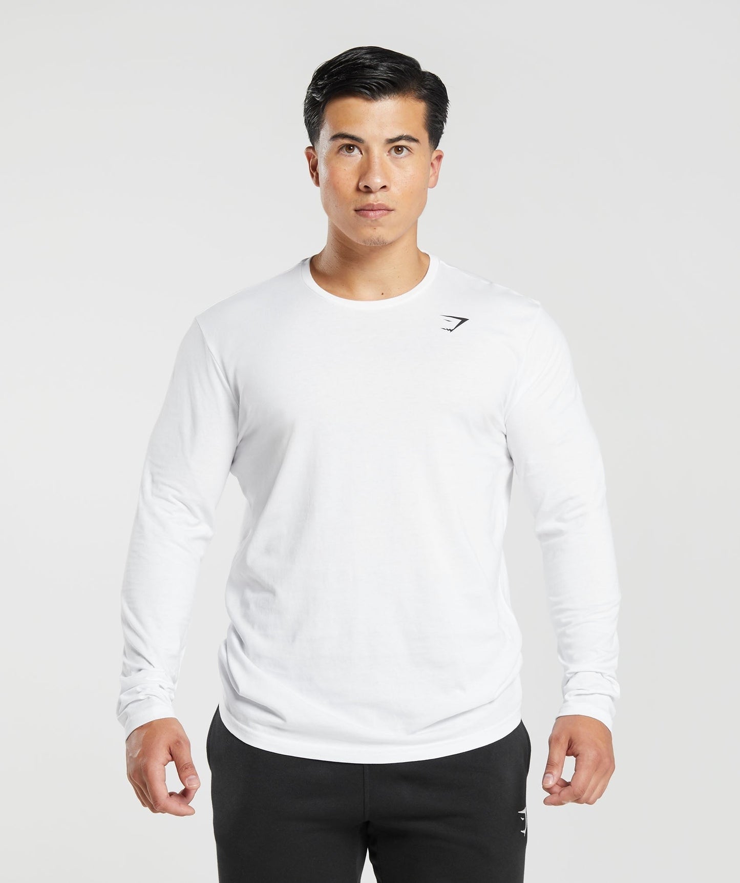 Gymshark Lifting Club Long Sleeve T-Shirt - White