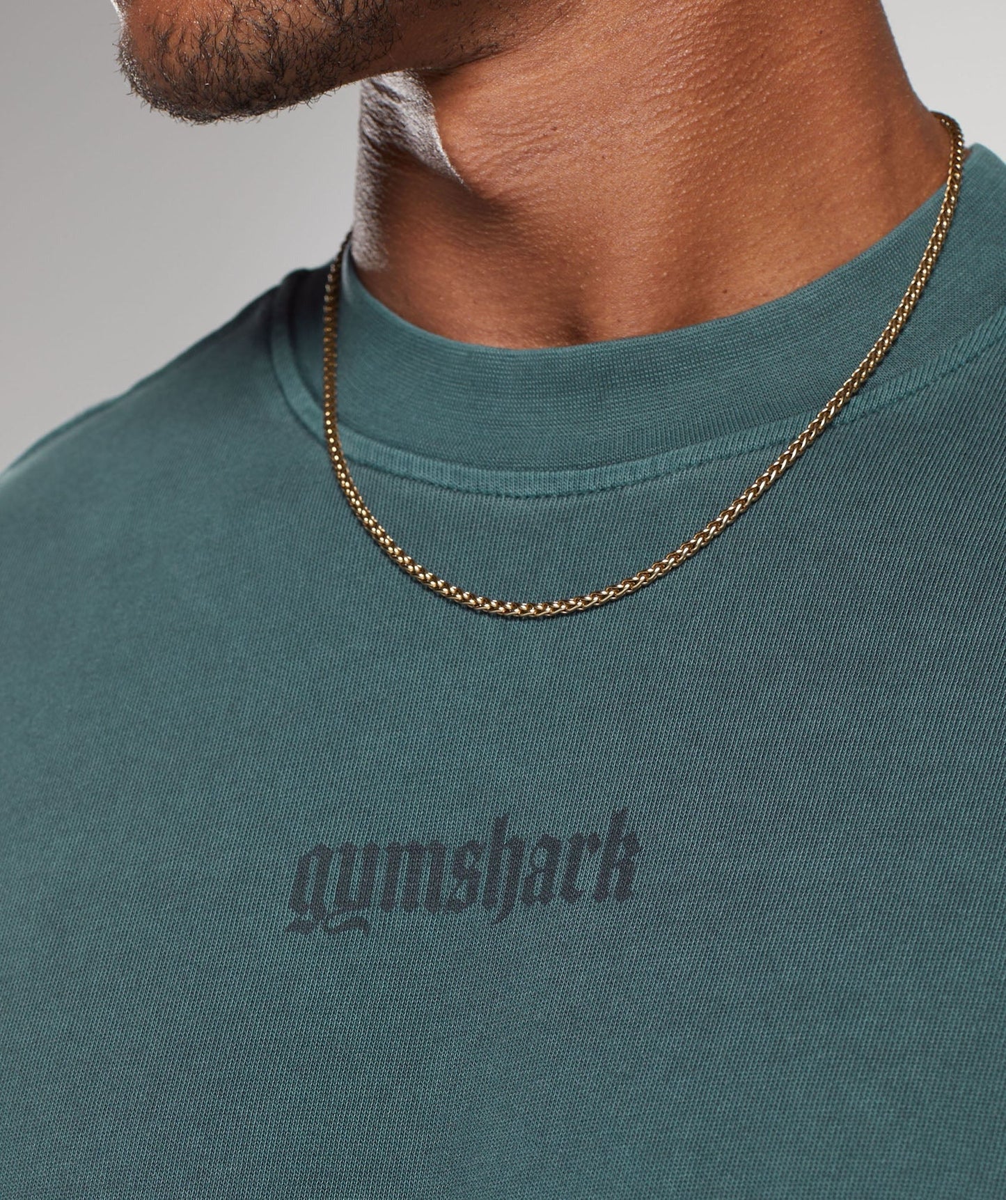 Gymshark Heavyweight T-Shirt - Smokey Teal