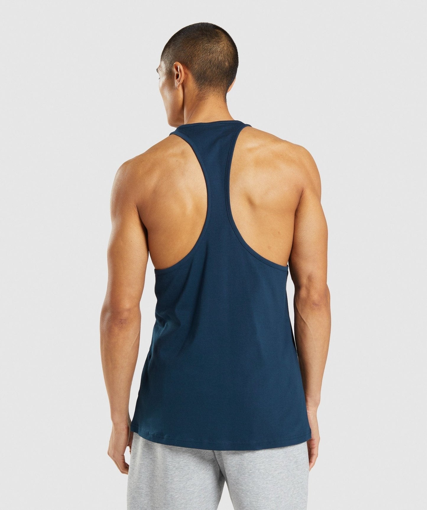 Gymshark Sharkhead Infill Stringer - Navy