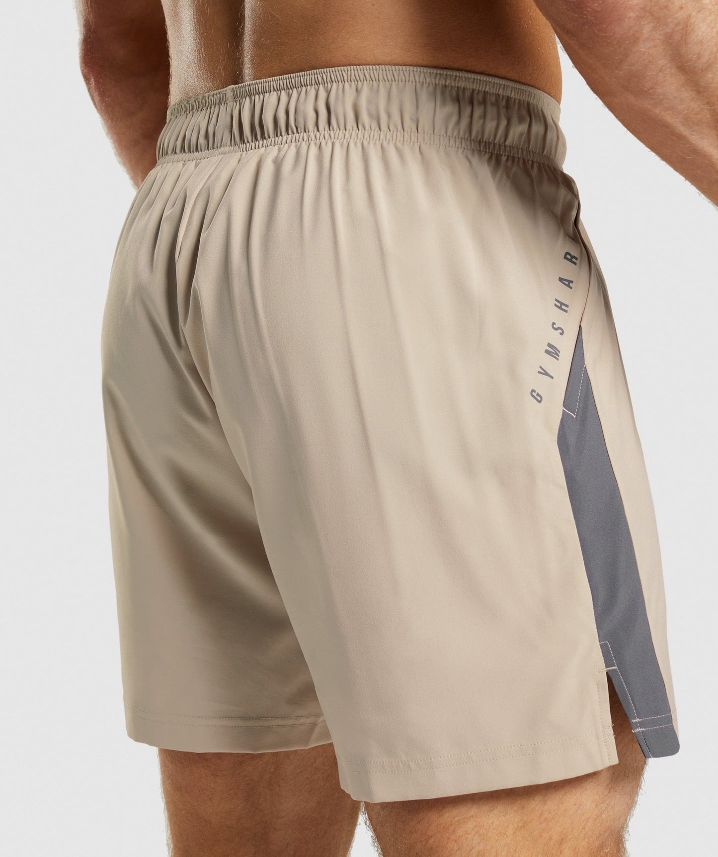 Gymshark Sport 7" Shorts - Toasted Brown/Silhouette Grey