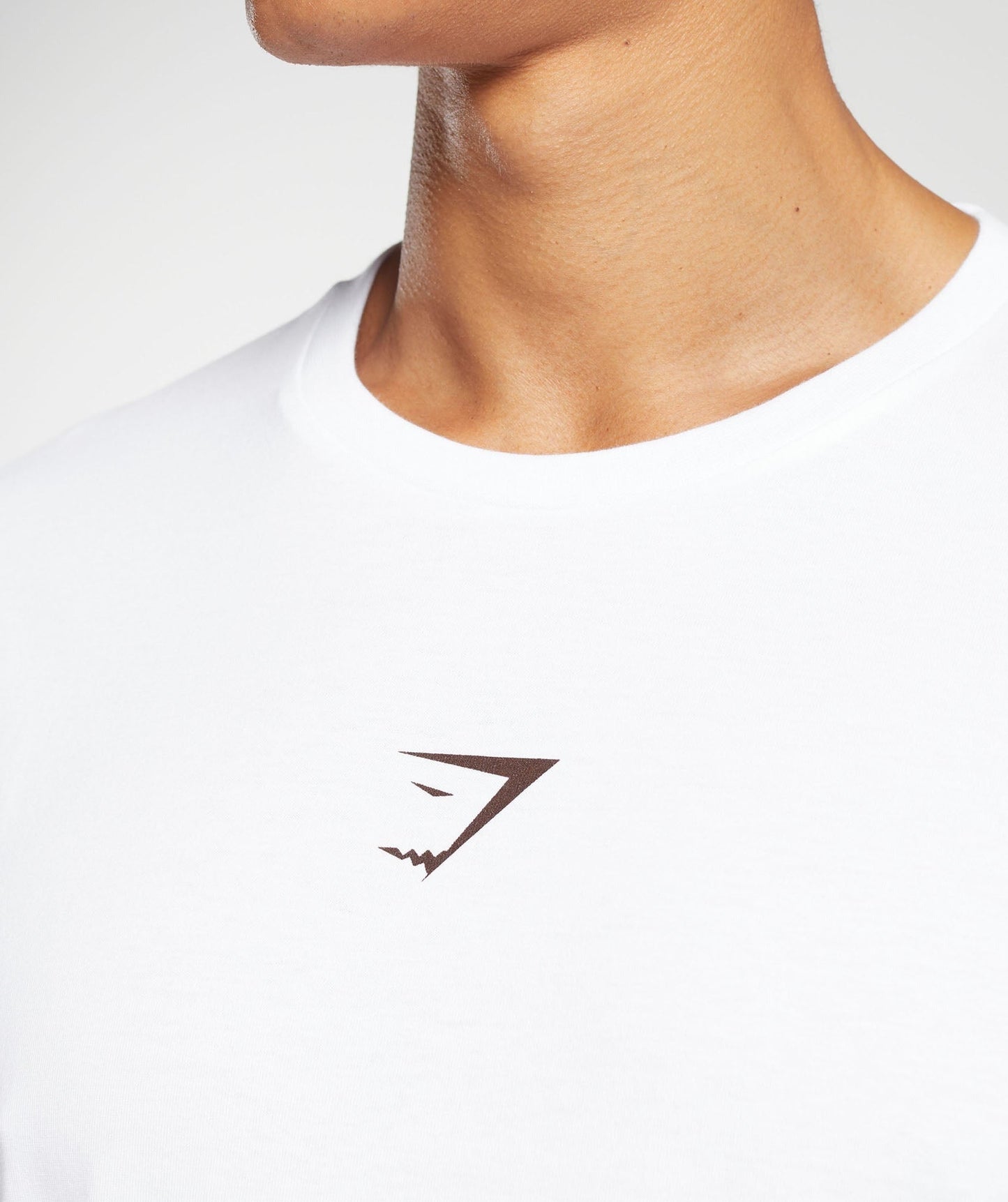 Gymshark Hybrid Wellness Long Sleeve T-Shirt - White